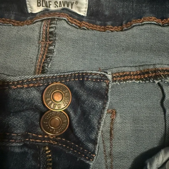 Classic Blue Women's Skinny Jeans - Picture 2 of 6